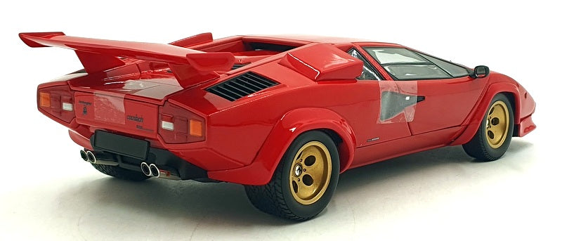 Kyosho 1/18 Scale 08320RBKG - Lamborghini Countach LP 5000 Quattrovalvole - Red