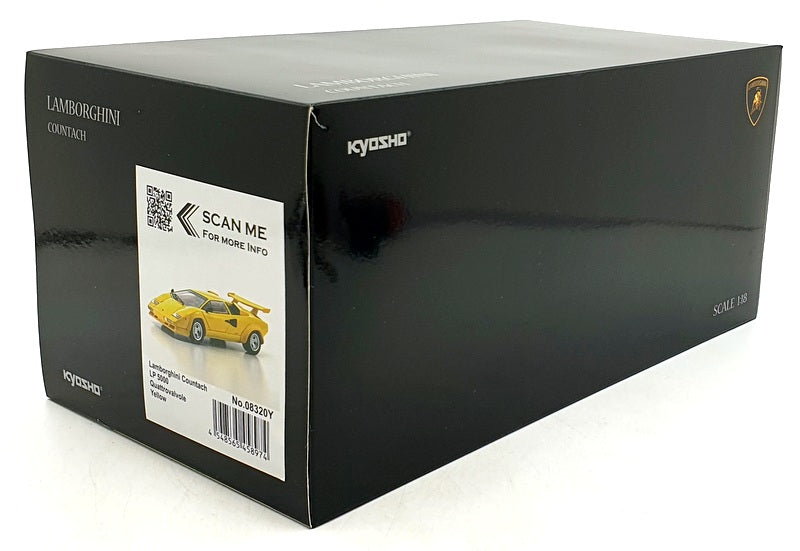 Kyosho 1/18 Scale Diecast 08320Y - Lamborghini Countach LP 5000 Quattrovalvole