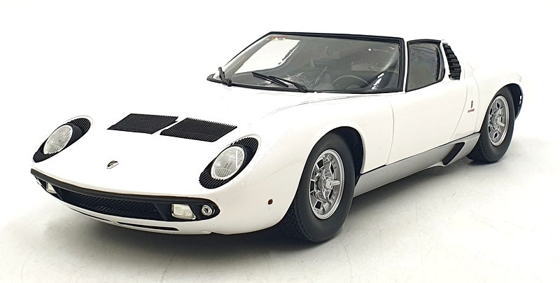 Kyosho 1/18 Scale KS08314W - Lamborghini Miura P 400 - White