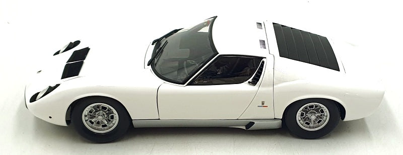 Kyosho 1/18 Scale KS08314W - Lamborghini Miura P 400 - White