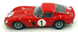 Kyosho 1/18 Scale 08438G - Ferrari 250 GTO 1962 Paris 1000km #1 3987GT - Red
