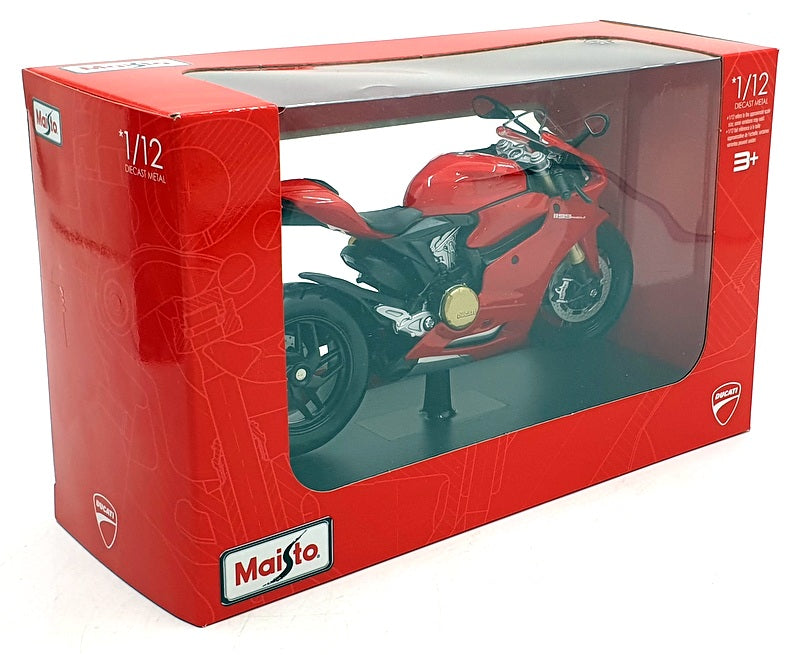 Maisto 1/12 Scale 32704 - Ducati 119 Panigale Motorbike - Red