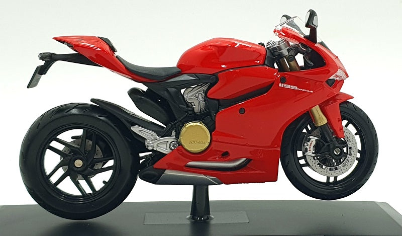 Maisto 1/12 Scale 32704 - Ducati 119 Panigale Motorbike - Red