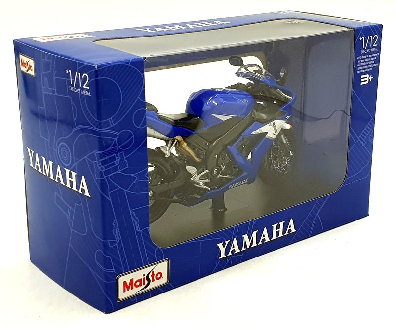 Maisto 1/12 Scale 32712 - Yamaha YZF-R1 Motorbike - Blue