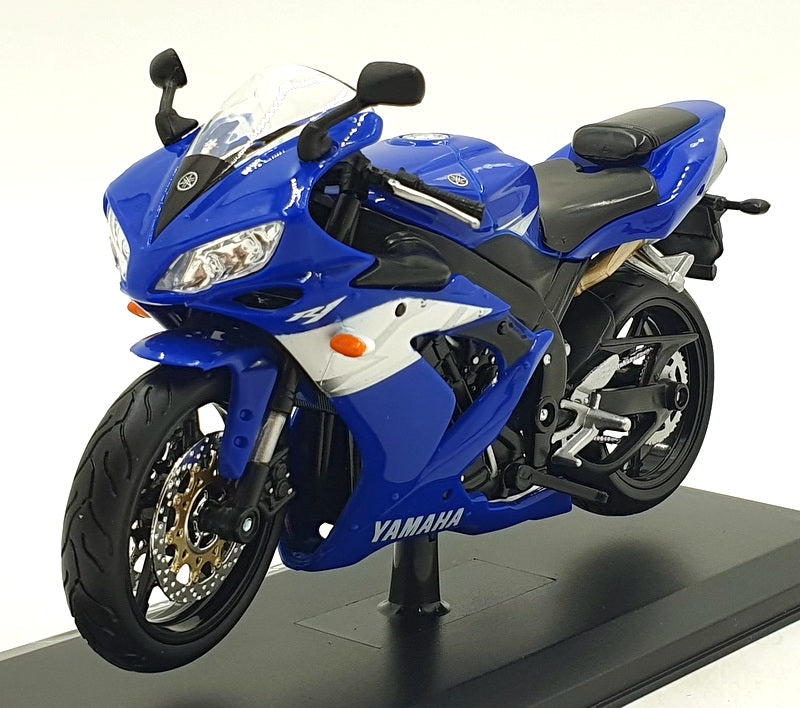 Maisto 1/12 Scale 32712 - Yamaha YZF-R1 Motorbike - Blue