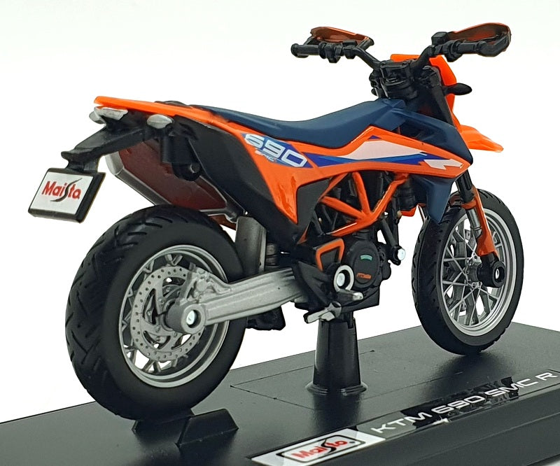 Maisto 1/18 Scale 34007-23092 - KTM 690 SMC R Motorbike - Orange