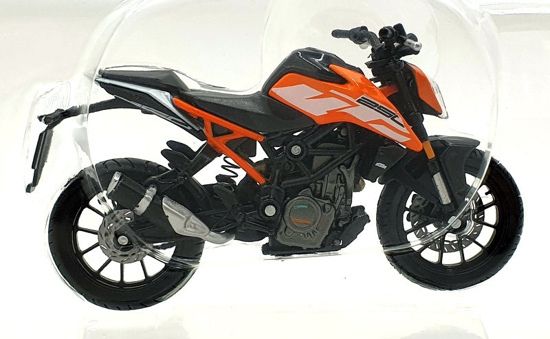 Burago 1/18 Scale 18-51083 - KTM 250 Duke Motorbike - Orange