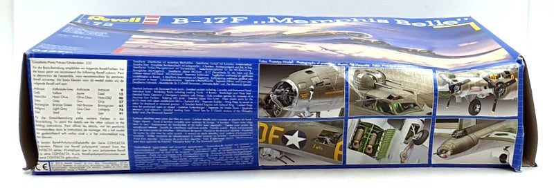 Revell 1/72 Scale Aircraft Kit 04279 - Boeing B-17F Memphis Belle