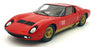 Kyosho 1/18 Scale KS08314R - Lamborghini Miura P400 - Red
