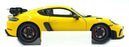 Minichamps 1/18 Scale Diecast 110 062124 - Porsche Cayman GT4 RS 2024 - Yellow