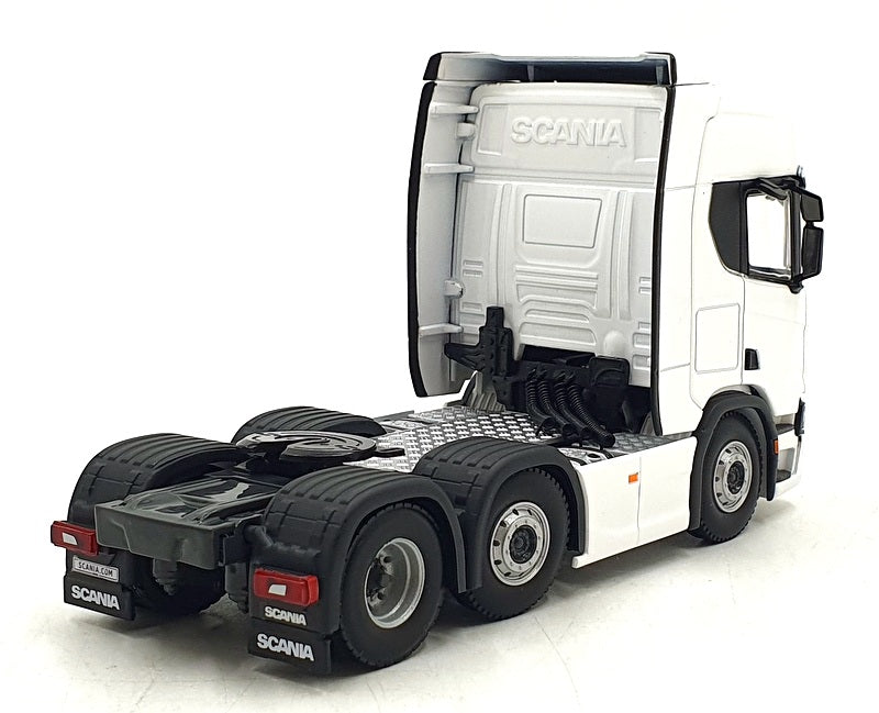 WSI Models 1/50 Scale 03-2005 - Scania R Highline I CR20H 6X2 Twin Steer - White