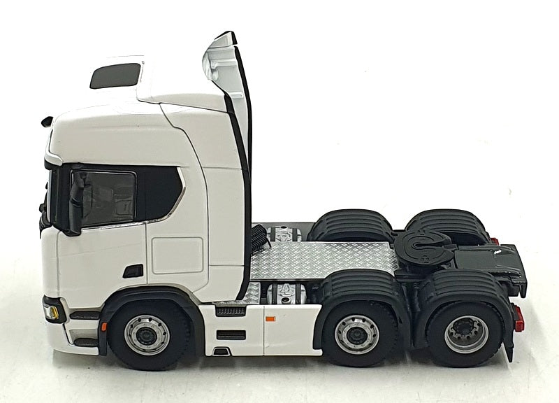 WSI Models 1/50 Scale 03-2005 - Scania R Highline I CR20H 6X2 Twin Steer - White