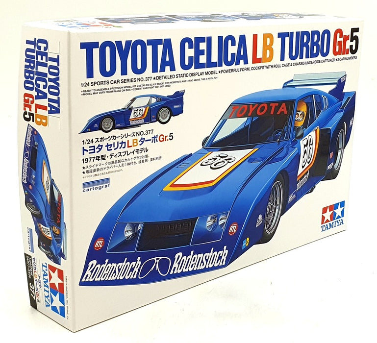 Tamiya 1/24 Scale Model Kit 24377 - Toyota Celica LB Turbo Gr.5 Kit