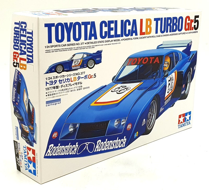 Tamiya 1/24 Scale Model Kit 24377 - Toyota Celica LB Turbo Gr.5 Kit