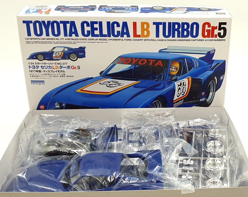 Tamiya 1/24 Scale Model Kit 24377 - Toyota Celica LB Turbo Gr.5 Kit