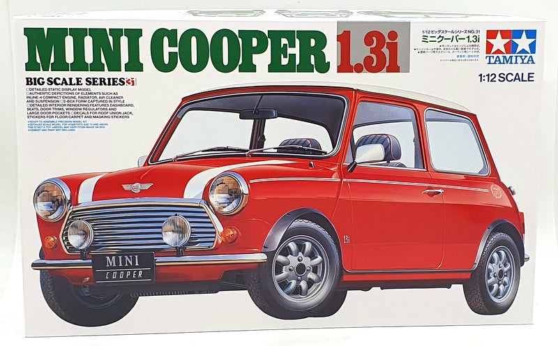 Tamiya 1/12 Scale Model Kit 12031 - Mini Cooper 1.3i