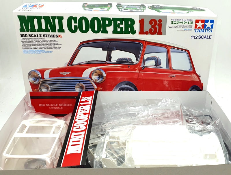 Tamiya 1/12 Scale Model Kit 12031 - Mini Cooper 1.3i