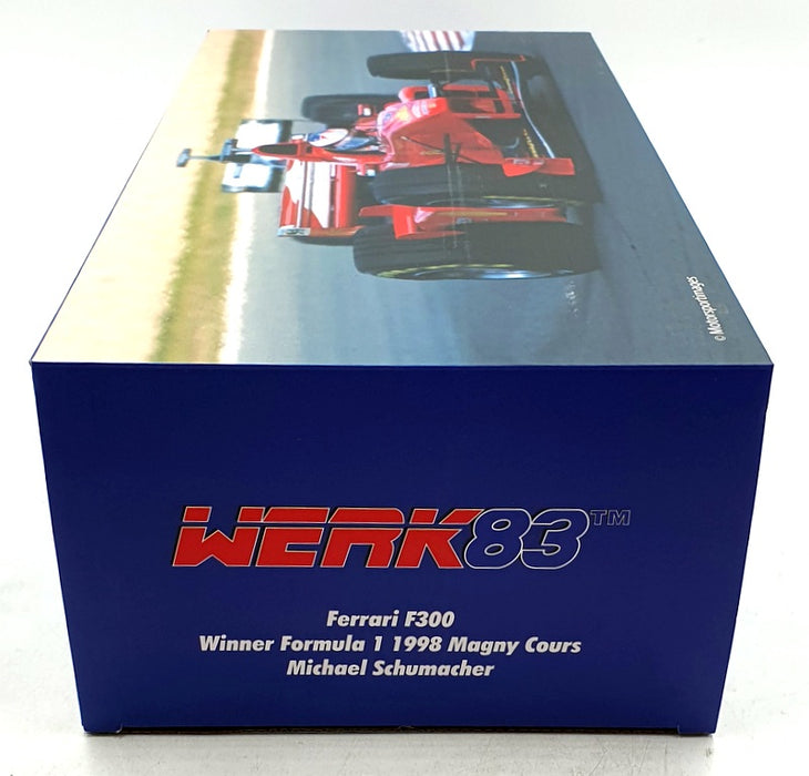 Werk83 1/12 Scale W12003004 - F1 Ferrari F300 1st Magny Cours 1998 - Schumacher
