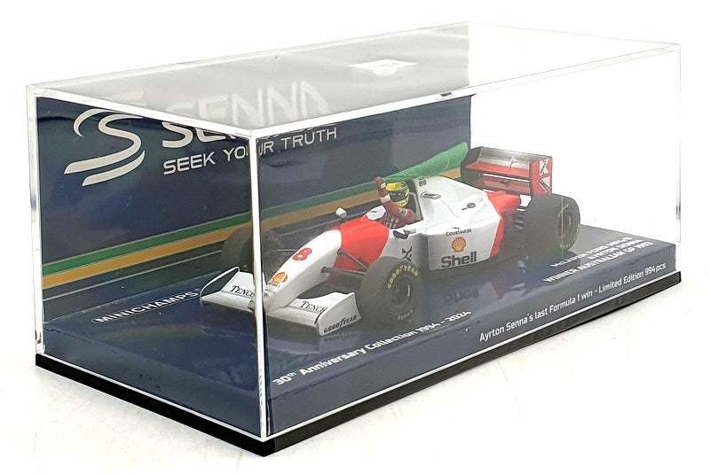 Minichamps 1/43 Scale 540 933308 F1 McLaren Ford MP4/8 1st Aussie GP 1993 Senna