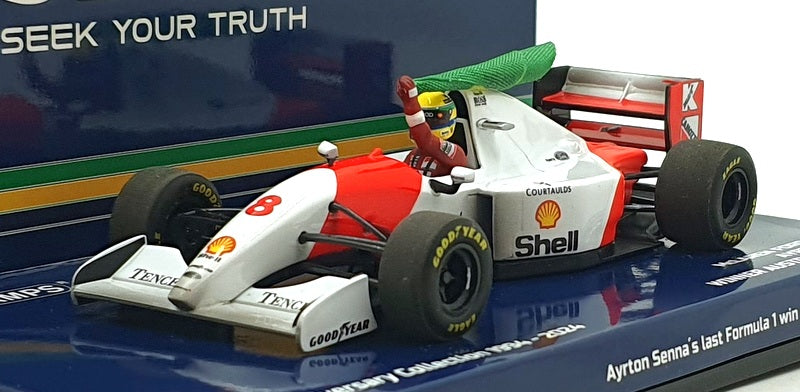 Minichamps 1/43 Scale 540 933308 F1 McLaren Ford MP4/8 1st Aussie GP 1993 Senna