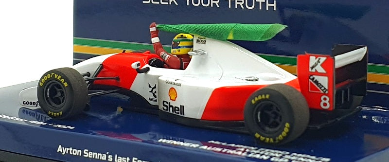 Minichamps 1/43 Scale 540 933308 F1 McLaren Ford MP4/8 1st Aussie GP 1993 Senna