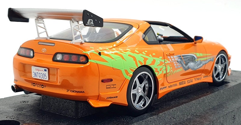 Kyosho 1/18 Scale 08975FF - Toyota Supra Fast & Furious - Orange