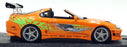 Kyosho 1/18 Scale 08975FF - Toyota Supra Fast & Furious - Orange