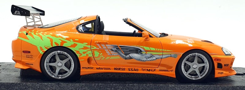 Kyosho 1/18 Scale 08975FF - Toyota Supra Fast & Furious - Orange