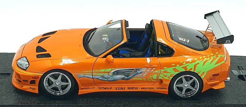 Kyosho 1/18 Scale 08975FF - Toyota Supra Fast & Furious - Orange