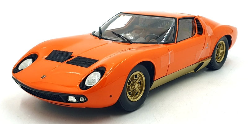 Kyosho 1/18 Scale KS08314PB - Lamborghini Miura P400 - Orange