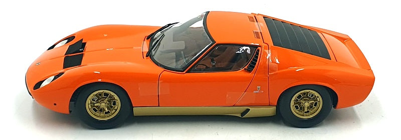 Kyosho 1/18 Scale KS08314PB - Lamborghini Miura P400 - Orange