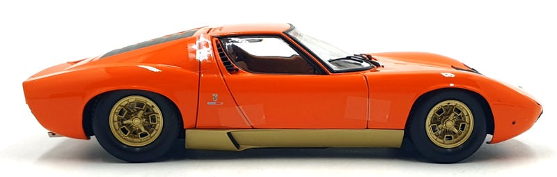 Kyosho 1/18 Scale KS08314PB - Lamborghini Miura P400 - Orange