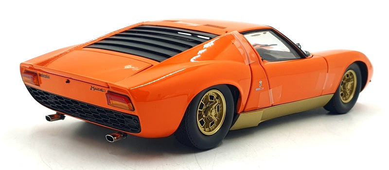 Kyosho 1/18 Scale KS08314PB - Lamborghini Miura P400 - Orange
