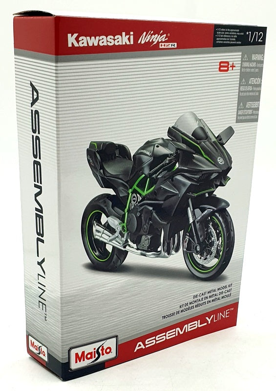 Maisto 1/12 Scale Diecast Kit 39198 - Kawasaki Ninja H2R Motorbike Kit