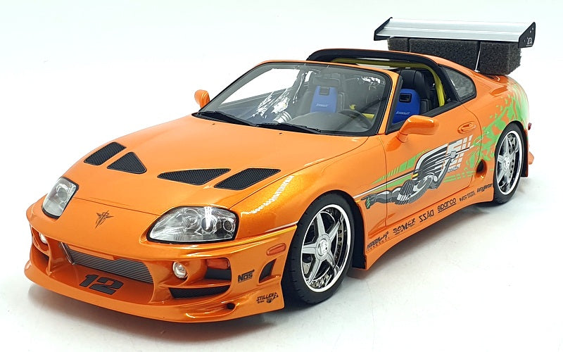 Kyosho 1/12 Scale KSR12009A - Toyota Supra Fast and Furious - Orange