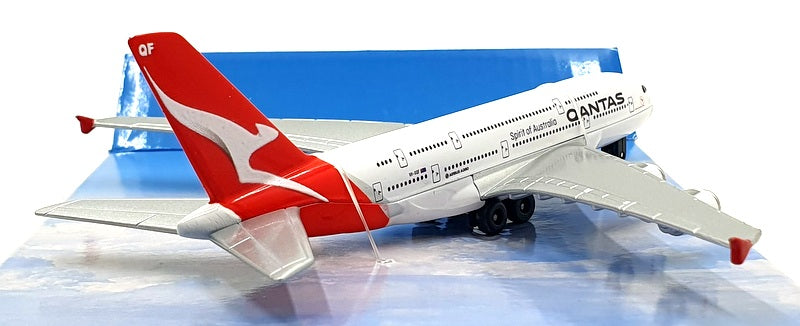 Daron Toys Appx 14cm Long Diecast RT8538-1 Qantas Airbus A380 Aircraft White/Red