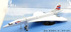 Daron Toys Appx 15cm Long DAR98845 - British Airways Concorde Aircraft - White
