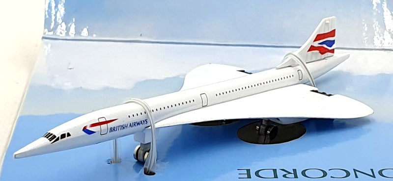 Daron Toys Appx 15cm Long DAR98845 - British Airways Concorde Aircraft - White