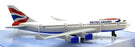 Daron Toys Appx 14cm Long RT6004 - BA Boeing 787 Aircraft - White/Silver