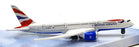 Daron Toys Appx 14cm Long RT6005 - British Airways Boeing 787 Aircraft - White