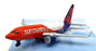 Daron Toys Appx 15cm Long RT2564 - Sun Country Airlines Aircraft - White/Orange
