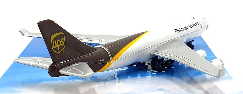 Daron Toys Appx 15cm Long RT4344 - UPS Worldwide Services Aircraft - White/Brown
