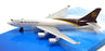 Daron Toys Appx 15cm Long RT4344 - UPS Worldwide Services Aircraft - White/Brown