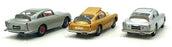 Corgi 1/43 Scale RT70007 - James Bond 3 Car Set Aston Martin DB5 -Silver/Gold