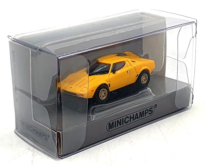 Minichamps 1/87 Scale 870 125020 - 1974 Lancia Stratos - Yellow