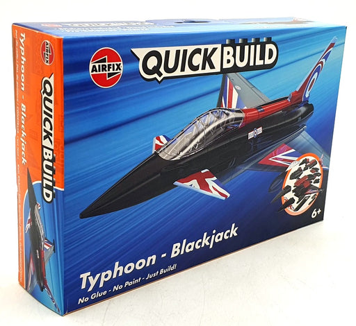 Airfix Quick Build 23cms Long J6059 - Eurofighter Typhoon Blackjack RAF