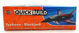 Airfix Quick Build 23cms Long J6059 - Eurofighter Typhoon Blackjack RAF