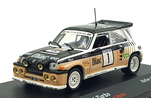 Altaya 1/43 Scale 161026B Renault 5 Maxi Turbo #1 Var Rally 1986 Chatriot/Perin