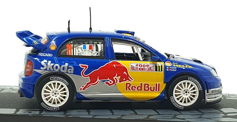 Altaya 1/43 Scale 161026A Skoda Fabia #11 WRC Monte Carlo Rally 2006 G/H Panizzi