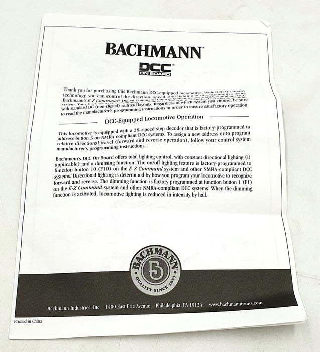 Bachmann Spectrum HO 1/87 Scale 82122 - 4-8-4 Class J Passenger Loco-DCC #611